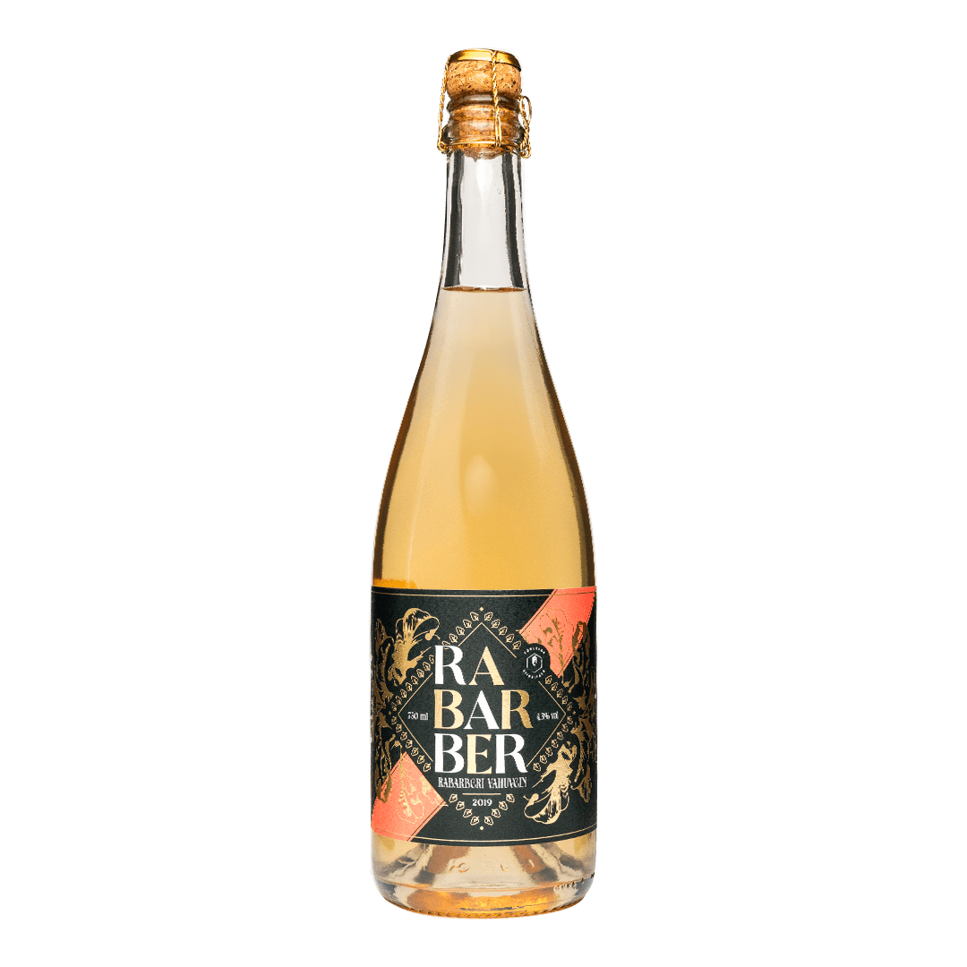 Tõrutaru rabarberi vahuvein 75 cl pudelis